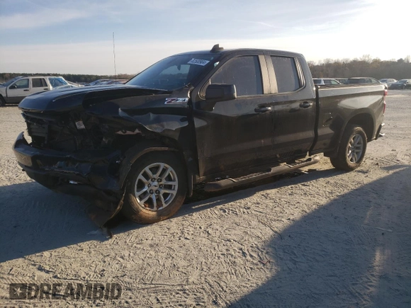2019 Chevrolet Silverado 1500 RST with VIN 1GCRYEED1KZ351071, listed as a Copart auction lot 82500904 with 24,936 mi miles and Salvage Title. Bid and sale history available at DreamBid. Image 1.