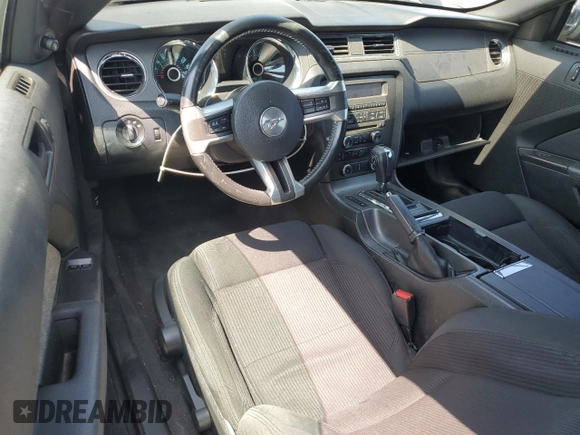 2013 Ford Mustang V6 with VIN 1ZVBP8AM6D5243659, listed as a Copart auction lot 59528155 with 169,494 mi miles and Salvage title. Bid and sale history available at DreamBid. Image 8.
