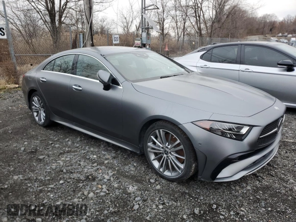 2022 Mercedes-Benz CLS with VIN W1K2J5KB2NA103977, listed as a Copart auction lot 83770894 with 0 mi miles and Non Repairable. Bid and sale history available at carsss.com. Image 4.