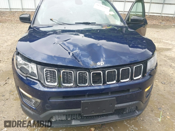 2020 Jeep Compass Sport с VIN 3C4NJCAB2LT253123, выставлен на аукционе IAAI как лот 42391181 с пробегом 47 450 миль миль и . История ставок и продаж доступна на DreamBid. Изображение 6.