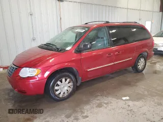2007 Chrysler Town & Country LWB Touring with VIN 2A4GP54L17R260302, listed as a Copart auction lot 79757004 with 122,257 mi miles and Non Repairable. Bid and sale history available at carsss.com. Image 1.