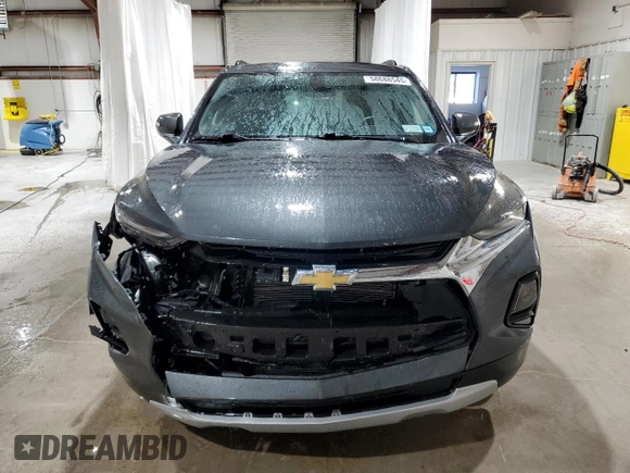 2020 Chevrolet Blazer LT with VIN 3GNKBCRSXLS675917, listed as a Copart auction lot 58688545 with 65,415 mi miles and Salvage title. Bid and sale history available at DreamBid. Image 5.