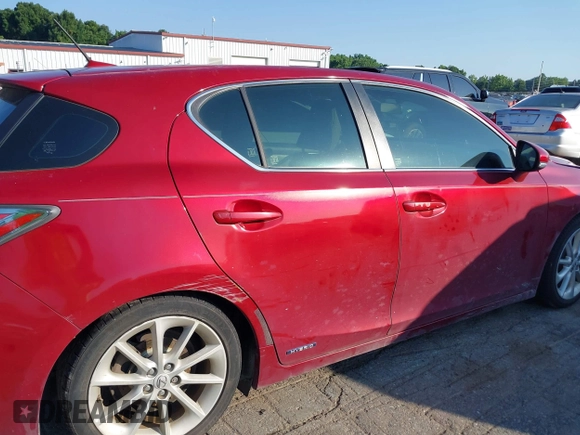 2011 Lexus CT 200h with VIN JTHKD5BH1B2032281, listed as a IAAI auction lot 42631957 with 180,551 mi miles and . Bid and sale history available at DreamBid. Image 17.