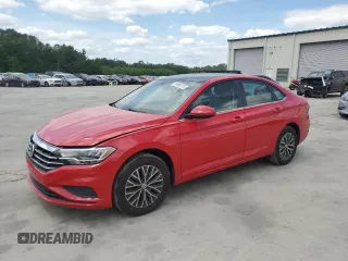 2020 Volkswagen Jetta S z VIN 3VWCB7BU6LM031882, wystawiony jako Copart lot #54869115 z przebiegiem 45 384 mil mil oraz Szkoda całkowita • Salvage title. Historia ofert i sprzedaży dostępna na DreamBid. Obrazek 1.