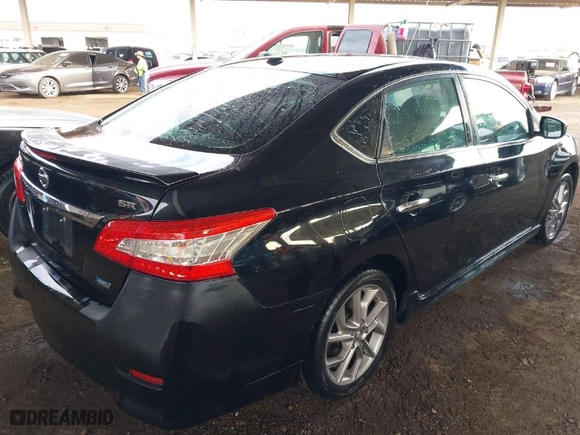 2013 Nissan Sentra SV with VIN 3N1AB7APXDL709677, listed as a IAAI auction lot 41872070 with 76,741 mi miles. Bid and sale history available at carsss.com. Image 4.