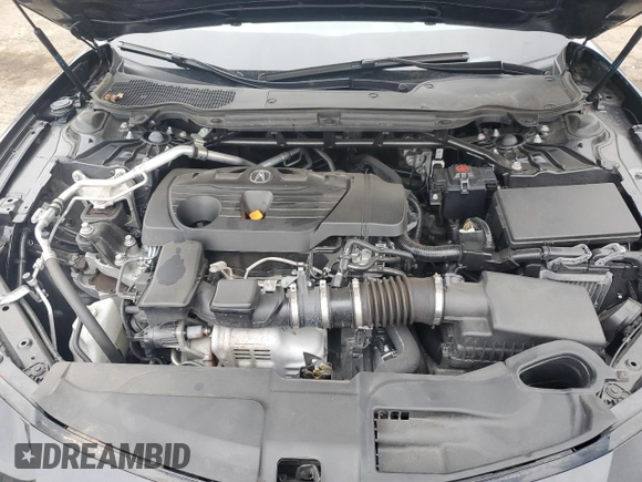 2022 Acura TLX w/A-Spec Package with VIN 19UUB5F51NA003892, listed as a Copart auction lot 53790725 with 52,986 mi miles and Salvage title. Bid and sale history available at DreamBid. Image 11.