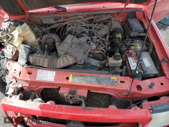 2004 Ford Ranger XL Fleet z VIN 1FTZR45E44PA06499, wystawiony jako Copart lot #52177595 z przebiegiem 263 091 mil mil oraz Szkoda całkowita • Salvage title. Historia ofert i sprzedaży dostępna na DreamBid. Obrazek 12.