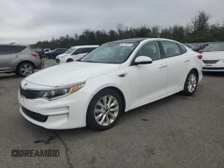 2016 Kia Optima EX with VIN 5XXGU4L39GG005285, listed as a Copart auction lot 63778415 with 120,705 mi miles and Clean title. Bid and sale history available at DreamBid. Image 1.