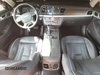 2015 Hyundai Genesis 3.8L with VIN KMHGN4JE9FU030497, listed as a Copart auction lot 58229074 with 166,236 mi miles and Salvage Title. Bid and sale history available at carsss.com. Image 8.