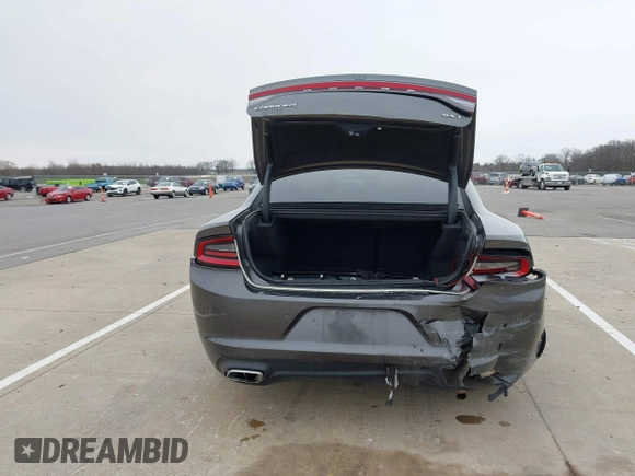 2018 Dodge Charger SXT Plus with VIN 2C3CDXHG0JH217495, listed as a IAAI auction lot 41998783 with 58,247 mi miles and . Bid and sale history available at carsss.com. Image 16.