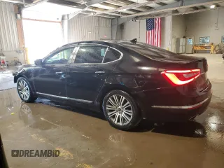 2015 Kia Cadenza Premium with VIN KNALN4D76F5181577, listed as a Copart auction lot 49217285 with 81,589 mi miles and Salvage Title. Bid and sale history available at carsss.com. Image 2.