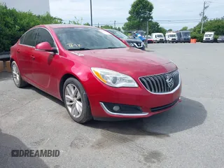2015 Buick Regal Premium I with VIN 2G4GN5EX1F9165102, listed as a IAAI auction lot 42139554 with 225,630 mi miles and . Bid and sale history available at DreamBid. Image 1.