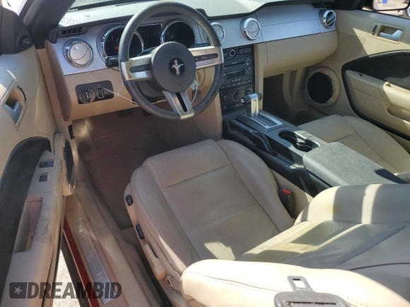 2008 Ford Mustang Deluxe with VIN 1ZVHT84N885106657, listed as a Copart auction lot 54885075 with 79,166 mi miles and Salvage title. Bid and sale history available at DreamBid. Image 8.