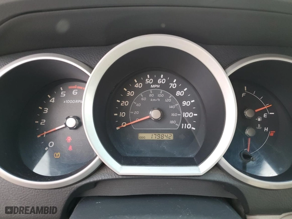 2007 Toyota 4Runner SR5 with VIN JTEBU14R670120001, listed as a Copart auction lot 54526615 with 179,842 mi miles and Clean Title. Bid and sale history available at carsss.com. Image 9.