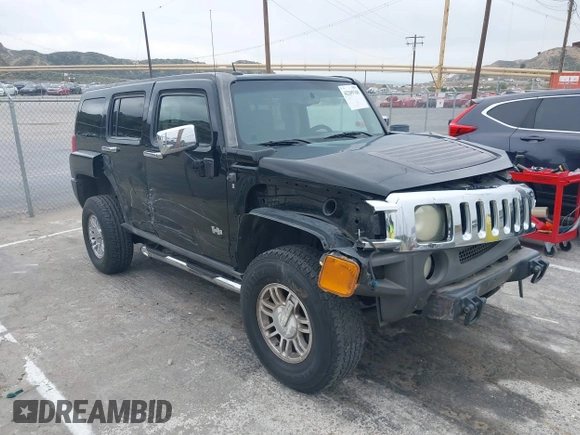 2007 Hummer H3 SUV z VIN 5GTDN13EX78255548, wystawiony jako IAAI lot #42205768 z przebiegiem 150 530 mil mil oraz . Historia ofert i sprzedaży dostępna na DreamBid. Obrazek 1.