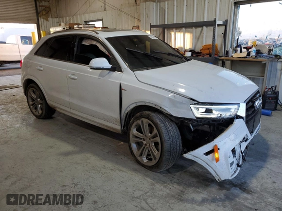 2016 Audi Q3 Prestige with VIN WA1GFCFSXGR004015, listed as a Copart auction lot 83608134 with 90,926 mi miles and Salvage title. Bid and sale history available at DreamBid. Image 4.