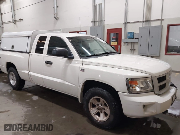 2009 Dodge Dakota Bighorn/Lonestar with VIN 1D3HW32P79S819674, listed as a IAAI auction lot 41962369 with 157,399 mi miles and . Bid and sale history available at carsss.com. Image 1.