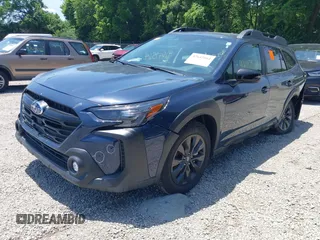 2025 Subaru Outback Onyx with VIN 4S4BTALC0S3245647, listed as a IAAI auction lot 42647564 with 3,472 mi miles and . Bid and sale history available at DreamBid. Image 2.