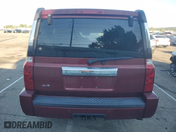 2008 Jeep Commander Overland with VIN 1J8HG68288C111423, listed as a Copart auction lot 66381584 with 191,527 mi miles and Salvage Title. Bid and sale history available at carsss.com. Image 6.