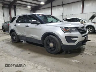 2016 Ford Utility Police Interceptor with VIN 1FM5K8AR0GGA62720, listed as a Copart auction lot 81666894 with 181,768 mi miles and Salvage Title. Bid and sale history available at carsss.com. Image 4.