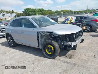 2024 Audi Q5 S line Premium with VIN WA1GAAFY9R2140669, listed as a IAAI auction lot 42092210 with 4,326 mi miles and . Bid and sale history available at DreamBid. Image 1.
