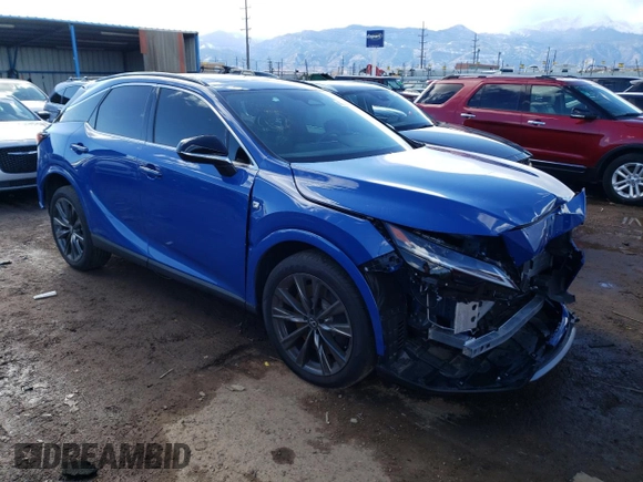 2023 Lexus RX with VIN 2T2BAMCA2PC027987, listed as a Copart auction lot 41213154 with 1,394 mi miles. Bid and sale history available at carsss.com. Image 4.