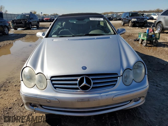 2004 Mercedes-Benz CLK 320 z VIN WDBTK65G44T019718, wystawiony jako Copart lot #79489734 z przebiegiem 206 148 mil mil oraz Szkody całkowita. Historia ofert i sprzedaży dostępna na DreamBid. Obrazek 5.