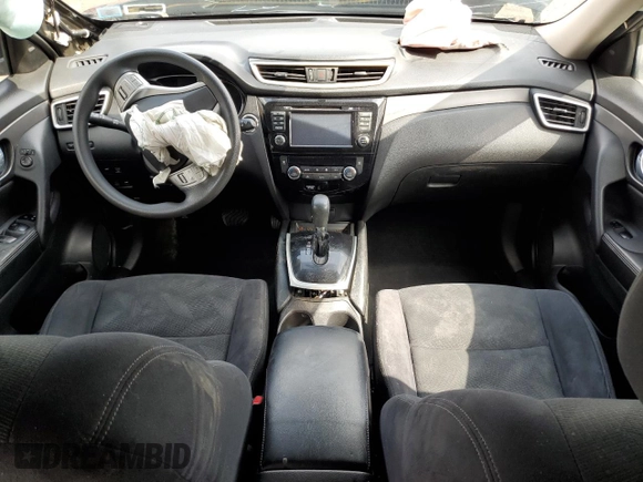 2016 Nissan Rogue S with VIN JN8AT2MV9GW135583, listed as a Copart auction lot 51216385 with 0 mi miles and Salvage Title. Bid and sale history available at carsss.com. Image 8.
