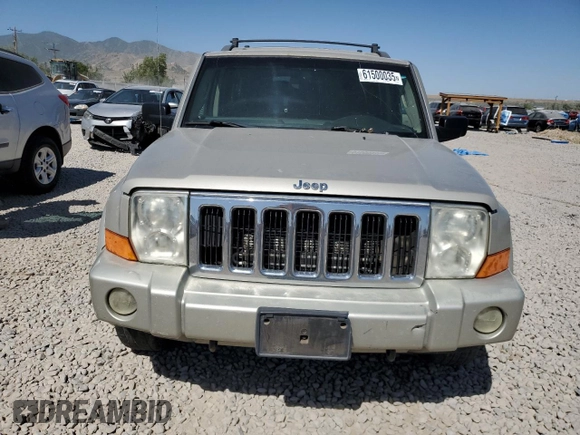 2008 Jeep Commander Sport with VIN 1J8HG48N58C185896, listed as a Copart auction lot 61500035 with 195,683 mi miles and Clean title. Bid and sale history available at DreamBid. Image 5.