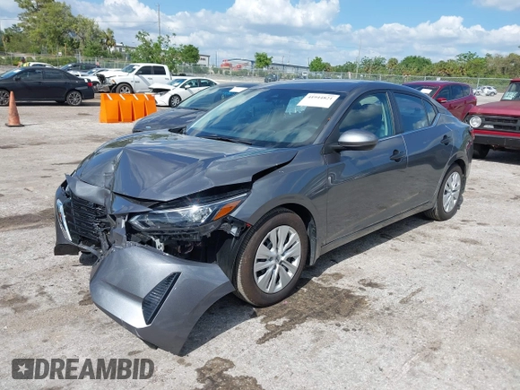 2024 Nissan Sentra S with VIN 3N1AB8BV7RY390221, listed as a IAAI auction lot 41944821 with 11,852 mi miles and . Bid and sale history available at DreamBid. Image 17.