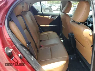 2012 Lexus CT 200h with VIN JTHKD5BH9C2095291, listed as a Copart auction lot 62746025 with 237,020 mi miles and Salvage title. Bid and sale history available at DreamBid. Image 10.