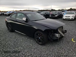2016 BMW 2 Series M235i xDrive with VIN WBA1J9C5XGV695823, listed as a Copart auction lot 81548364 with 83,149 mi miles and Salvage Title. Bid and sale history available at carsss.com. Image 11.