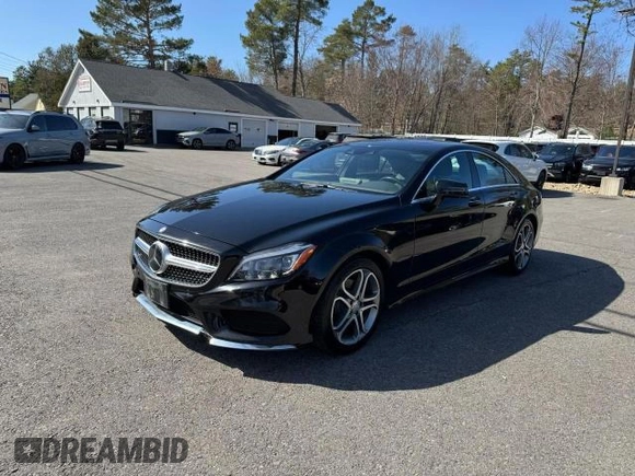 2015 Mercedes-Benz CLS 400 with VIN WDDLJ6HB6FA140436, listed as a Copart auction lot 55787355 with 190,590 mi miles and Clean title. Bid and sale history available at DreamBid. Image 2.