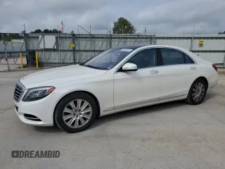 2014 Mercedes-Benz S 550 with VIN WDDUG8CB2EA050768, listed as a Copart auction lot 55399105 with 217,670 mi miles and Clean Title. Bid and sale history available at carsss.com. Image 1.