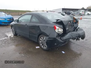 2009 Honda Civic Cpe EX-L with VIN 2HGFG12939H519688, listed as a IAAI auction lot 41462256 with 1 mi miles. Bid and sale history available at carsss.com. Image 3.