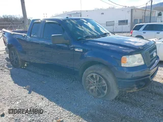 2007 Ford F-150 STX with VIN 1FTRX02W57KD56589, listed as a IAAI auction lot 41189911 with 140,093 mi miles. Bid and sale history available at carsss.com. Image 1.