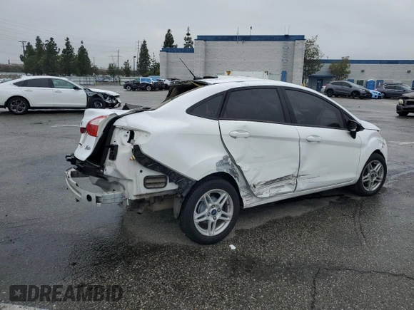 2018 Ford Fiesta SE with VIN 3FADP4BJ7JM123891, listed as a Copart auction lot 47896105 with 106,250 mi miles and Salvage Title. Bid and sale history available at carsss.com. Image 3.