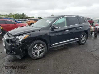 2020 Infiniti QX60 Pure с VIN 5N1DL0MM8LC517826, выставлен на аукционе Copart как лот 56527385 с пробегом 83 767 миль миль и Списание • Salvage title. История ставок и продаж доступна на DreamBid. Изображение 1.