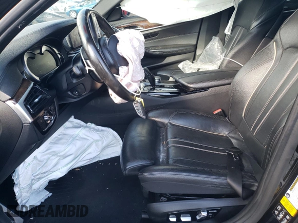 2017 BMW 5 Series 530i xDrive with VIN WBAJA7C33HG904294, listed as a Copart auction lot 81557244 with Not Provided miles and Salvage Title. Bid and sale history available at carsss.com. Image 7.