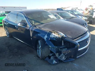 2015 Infiniti Q70 with VIN JN1BY1PP6FM600441, listed as a IAAI auction lot 41328735 with 156,402 mi miles and . Bid and sale history available at DreamBid. Image 1.