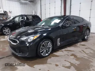 2018 Kia Stinger Premium with VIN KNAE25LA4J6011127, listed as a IAAI auction lot 41825905 with 79,582 mi miles. Bid and sale history available at carsss.com. Image 21.