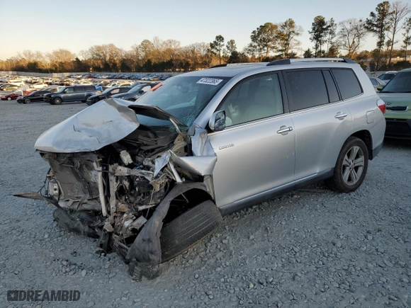 2011 Toyota Highlander Limited with VIN 5TDYK3EH5BS034948, listed as a Copart auction lot 47322365 with 0 mi miles and Salvage Title. Bid and sale history available at carsss.com. Image 1.
