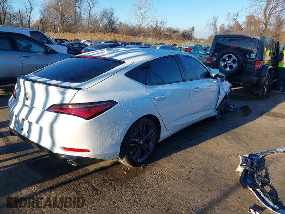 2024 Acura Integra w/A-Spec Package z VIN 19UDE4H37RA022000, wystawiony jako IAAI lot #41027233 z przebiegiem 16 464 mil mil oraz . Historia ofert i sprzedaży dostępna na DreamBid. Obrazek 4.