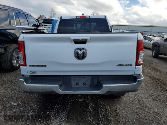2020 Ram 1500 Big Horn with VIN 1C6RRFBG6LN330749, listed as a Copart auction lot 66701364 with Not Provided miles and Non Repairable. Bid and sale history available at carsss.com. Image 6.