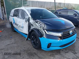 2023 Honda Odyssey Sport z VIN 5FNRL6H7XPB056610, wystawiony jako IAAI lot #41216346 z przebiegiem 84 100 mil mil oraz . Historia ofert i sprzedaży dostępna na DreamBid. Obrazek 1.