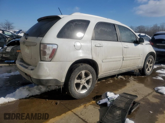 2007 Chevrolet Equinox LT with VIN 2CNDL63F976043115, listed as a Copart auction lot 87808075 with 190,803 mi miles and Salvage Title. Bid and sale history available at carsss.com. Image 3.