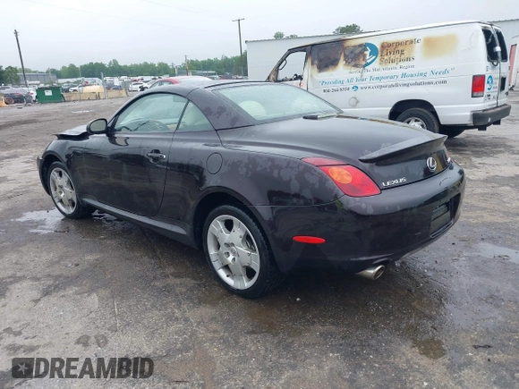 2004 Lexus SC 430 with VIN JTHFN48Y140059592, listed as a IAAI auction lot 42189576 with 101,014 mi miles and . Bid and sale history available at DreamBid. Image 3.