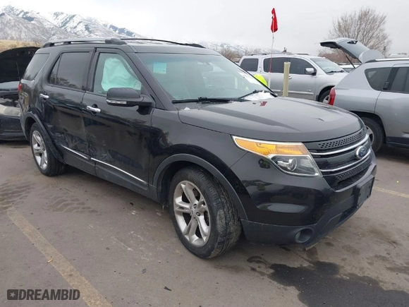 2015 Ford Explorer Limited with VIN 1FM5K8F80FGA10860, listed as a IAAI auction lot 41576384 with 173,533 mi miles. Bid and sale history available at carsss.com. Image 1.