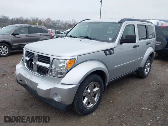 2007 Dodge Nitro SLT with VIN 1D8GU58KX7W527915, listed as a IAAI auction lot 41971181 with 167,493 mi miles. Bid and sale history available at carsss.com. Image 2.