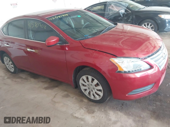2014 Nissan Sentra SV with VIN 3N1AB7AP7EL653005, listed as a IAAI auction lot 42530708 with 164,017 mi miles and . Bid and sale history available at DreamBid. Image 1.